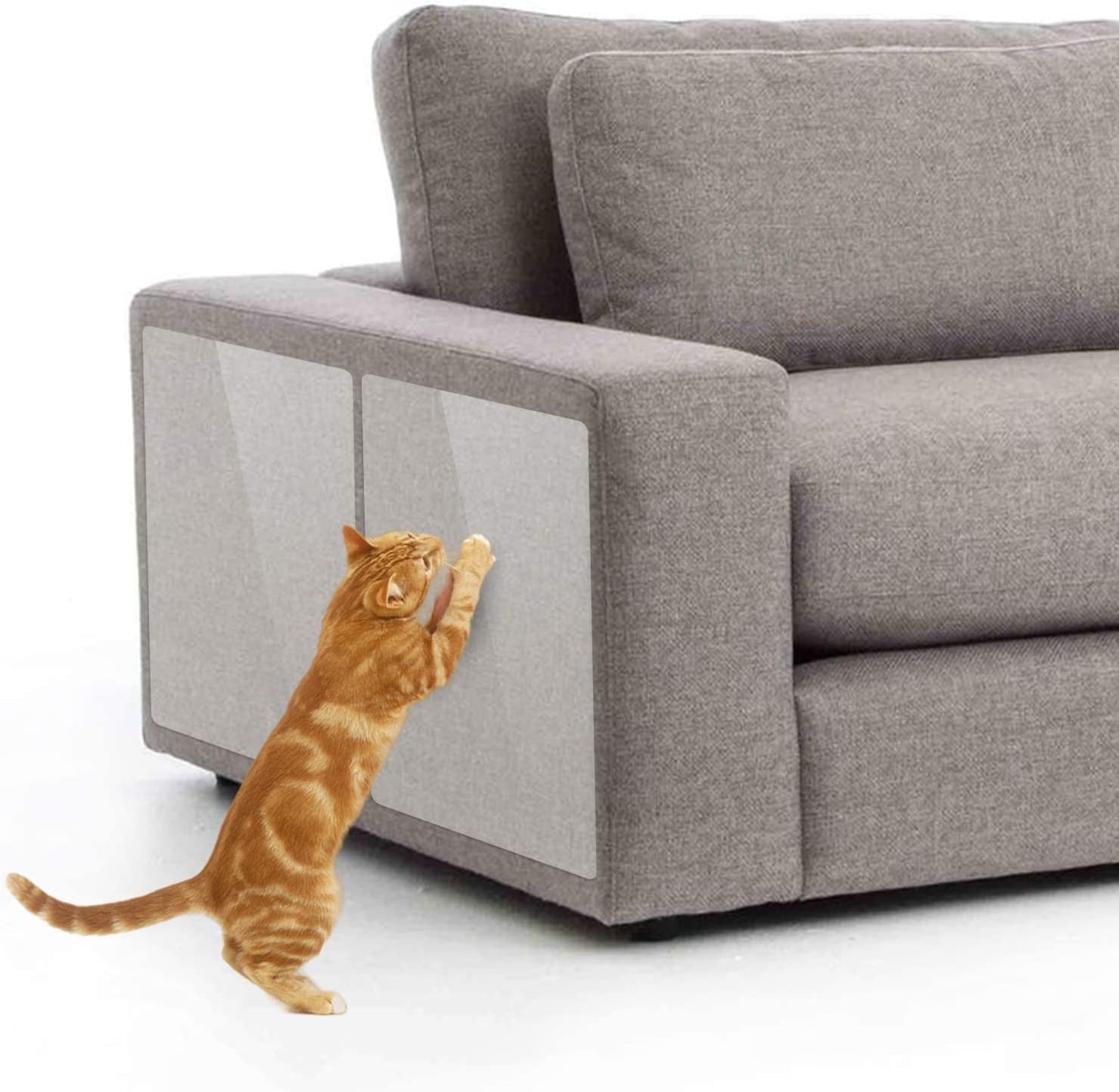Ultimate Anti-Scratch Furniture Protectors - Set of 6, Keep Your Furniture Safe from Pet Claws!