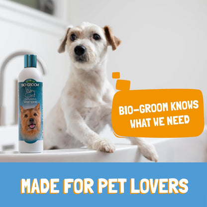 Wiry Coat Tearless Dog Shampoo - 12 Fl Oz, Gentle Puppy & Cat Wash, Cruelty-Free Grooming Supplies, Made in USA, Texturizing Formula