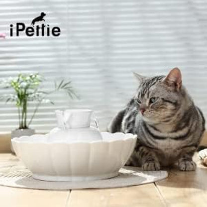 Premium Replacement Filters for Tritone & Fiumi Ceramic Pet Water Fountain - 8 Carbon & 4 Foam Filters Included