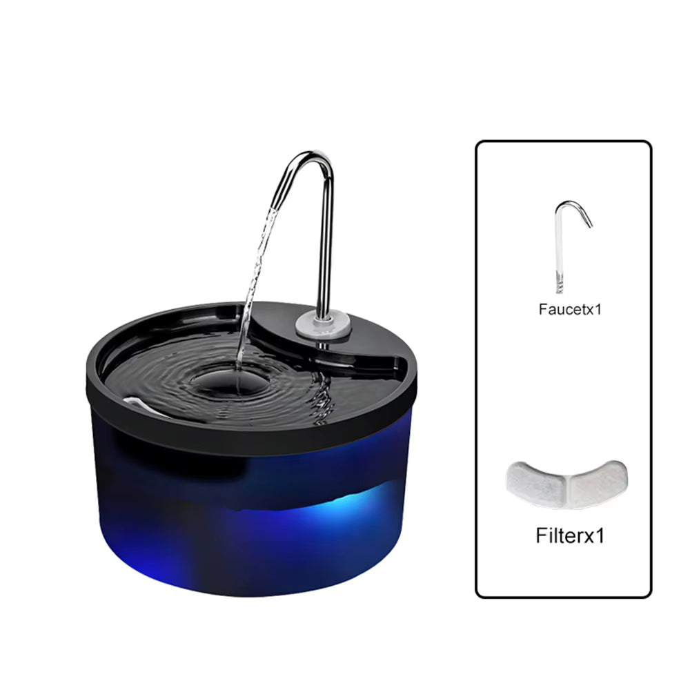 Cat Water Fountain,3.2L,Pet Water Dispenser with Filter,Dog Drinking Fountain for Cats,Ultra Quiet Water Pump