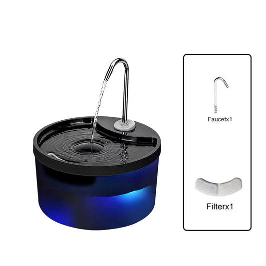 Cat Water Fountain,3.2L,Pet Water Dispenser with Filter,Dog Drinking Fountain for Cats,Ultra Quiet Water Pump