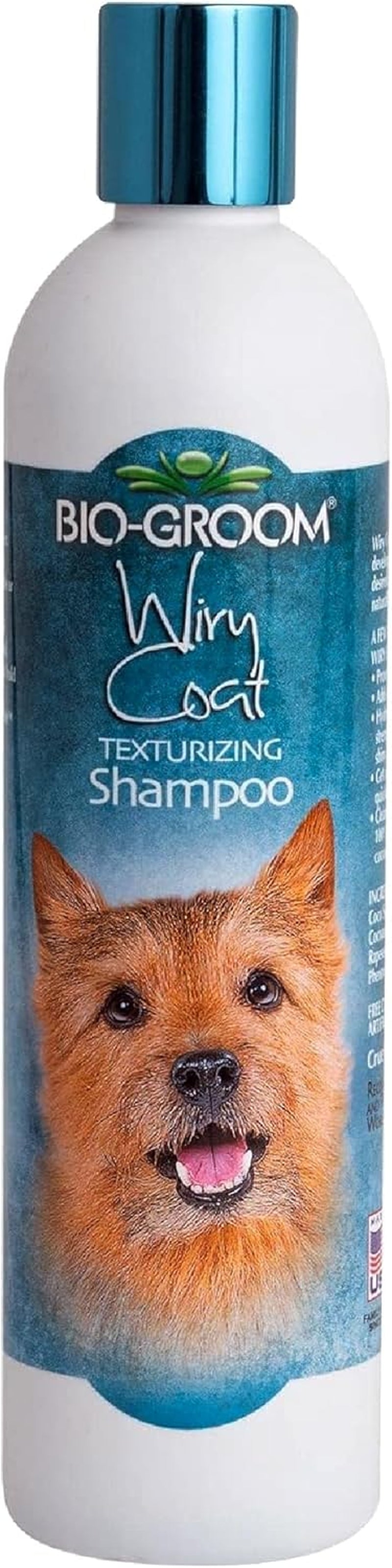 Wiry Coat Tearless Dog Shampoo - 12 Fl Oz, Gentle Puppy & Cat Wash, Cruelty-Free Grooming Supplies, Made in USA, Texturizing Formula