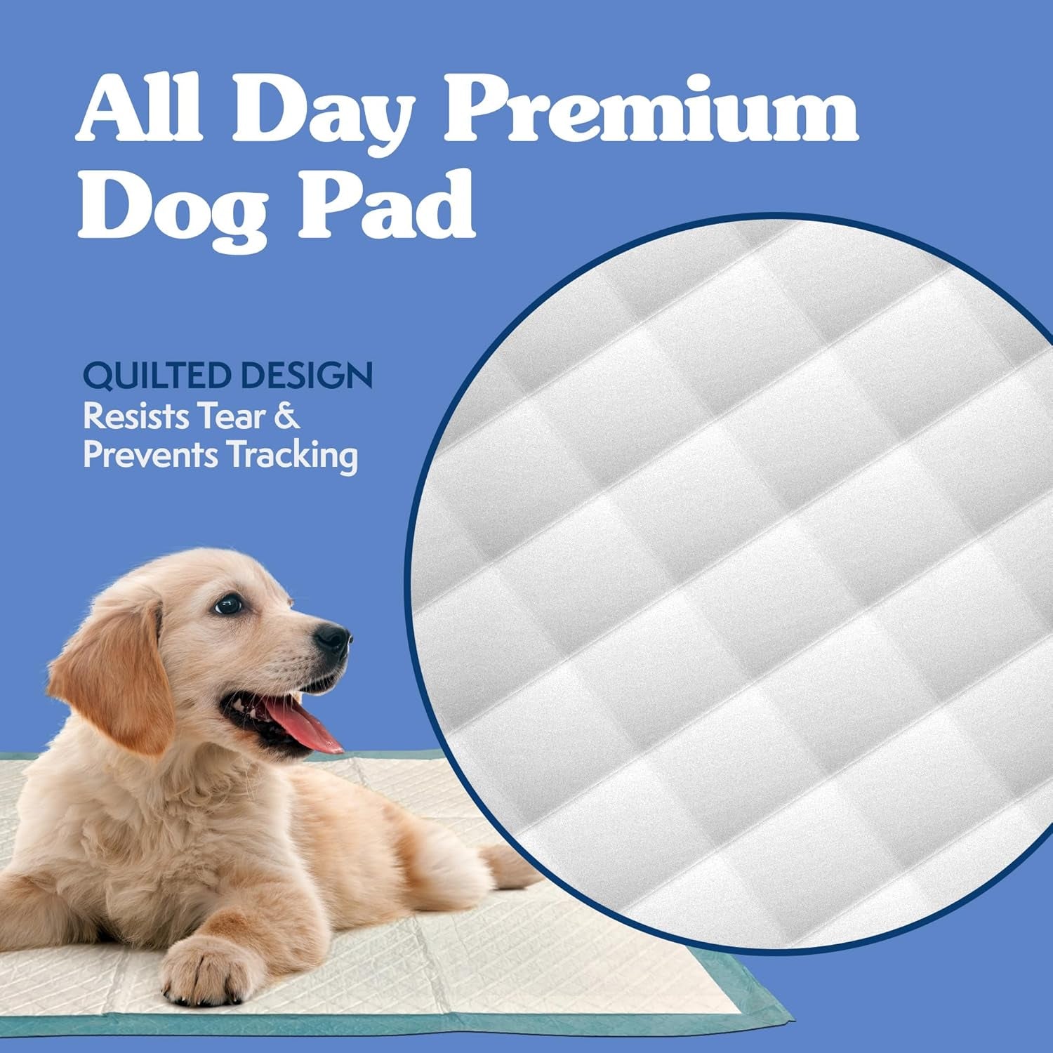 Extra Large Leak Proof Dog Pee Pads - Perfect for Puppy Potty Training - Disposable 28"X30" Size