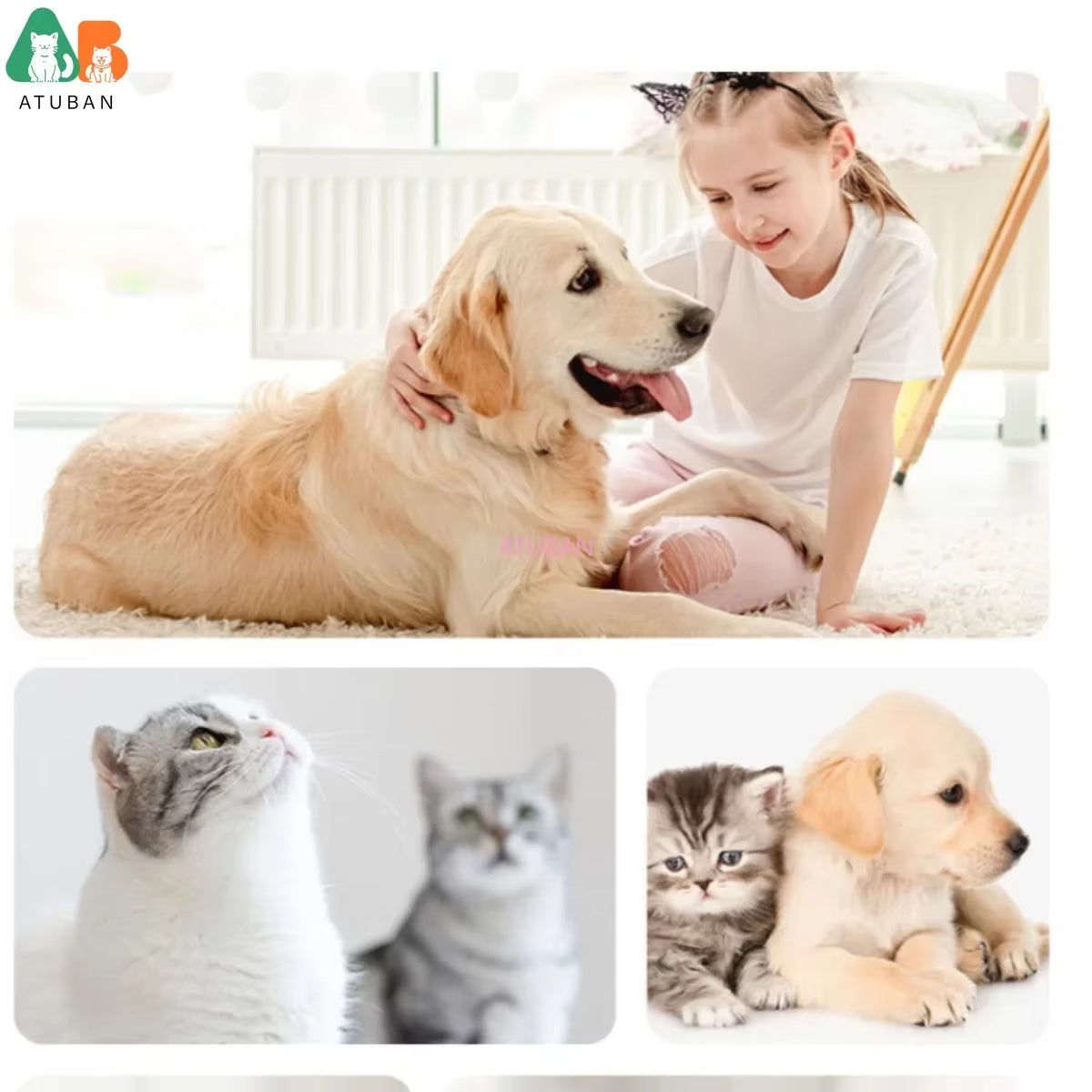 Dog Shampoo and Conditioner Hypoallergenic Dog Shampoo for Smelly Dogs Fragrance Pet Shower Gel Cat and Dog Shower Gel