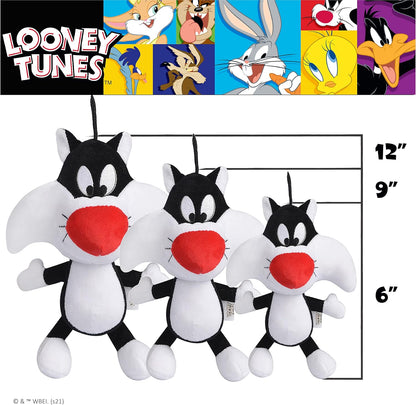for Pets Sylvester the Cat Big Head Plush Dog Toy